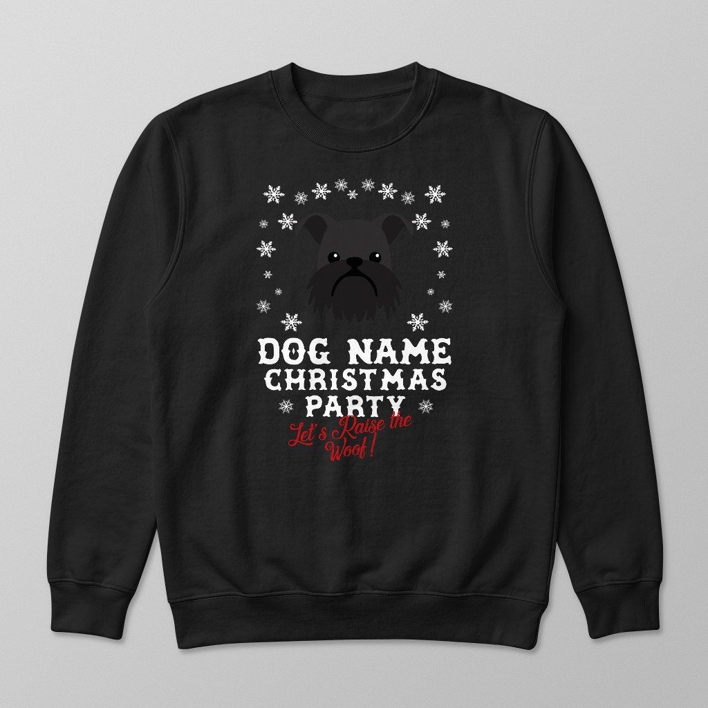 Raise the Woof: Personalised {breedFullName} Sweatshirt