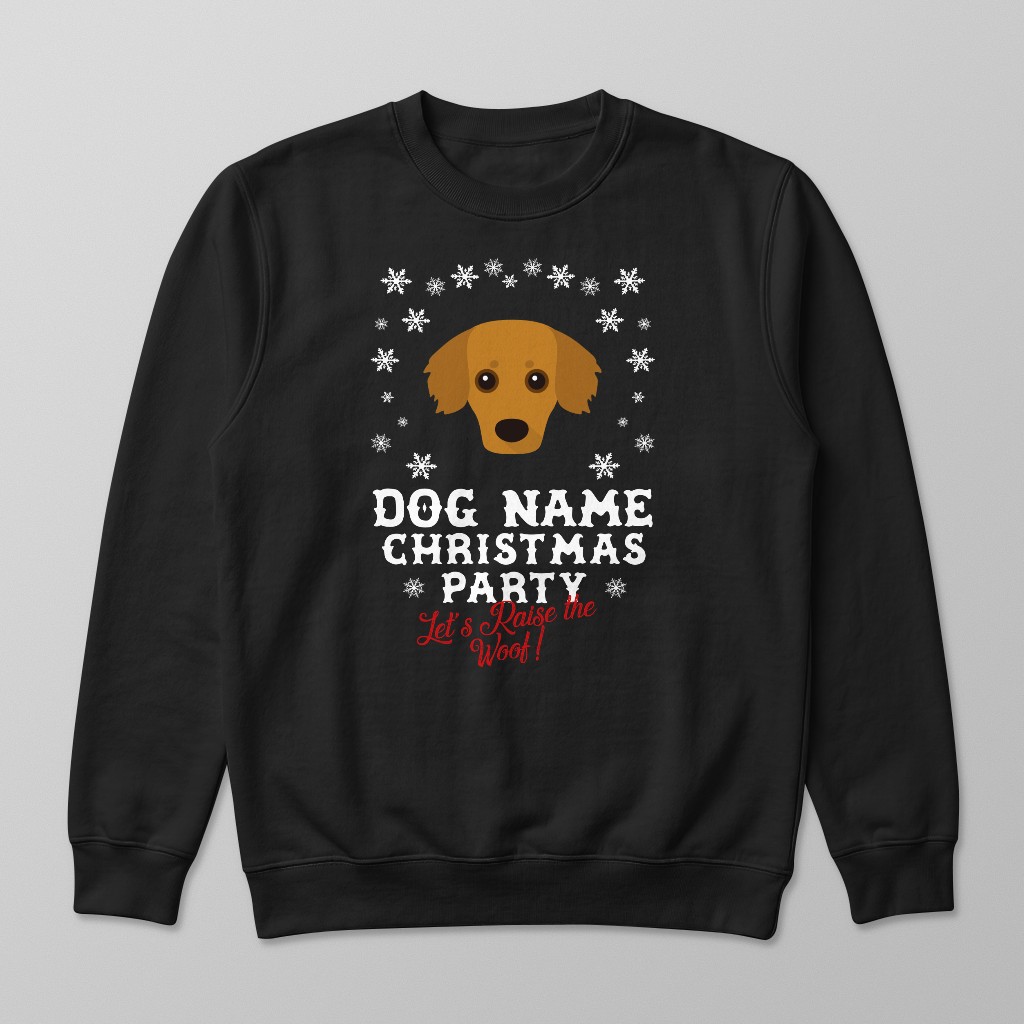 Raise the Woof: Personalised {breedFullName} Sweatshirt