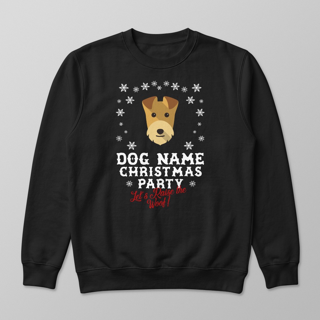 Raise the Woof: Personalised {breedFullName} Sweatshirt