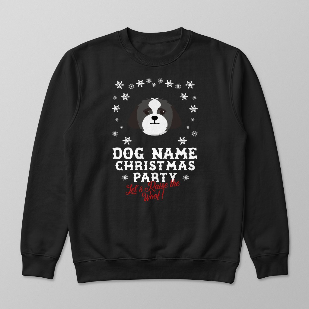 Raise the Woof: Personalised {breedFullName} Sweatshirt