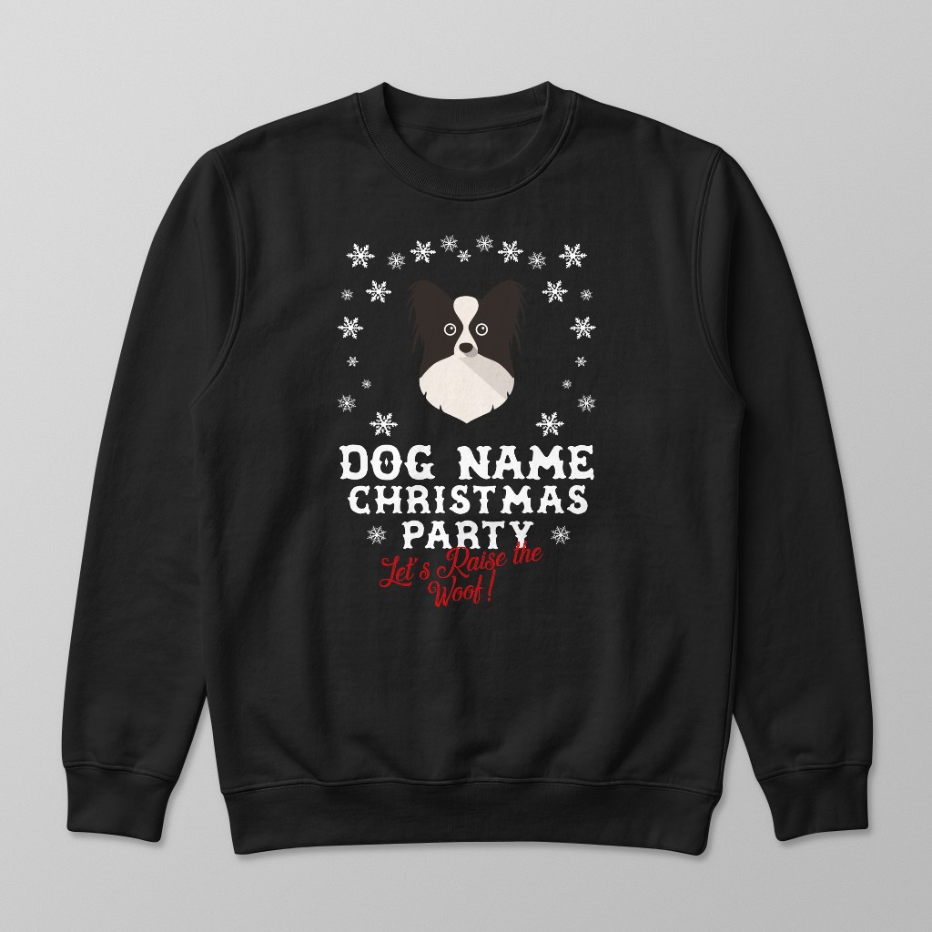 Raise the Woof: Personalised {breedFullName} Sweatshirt