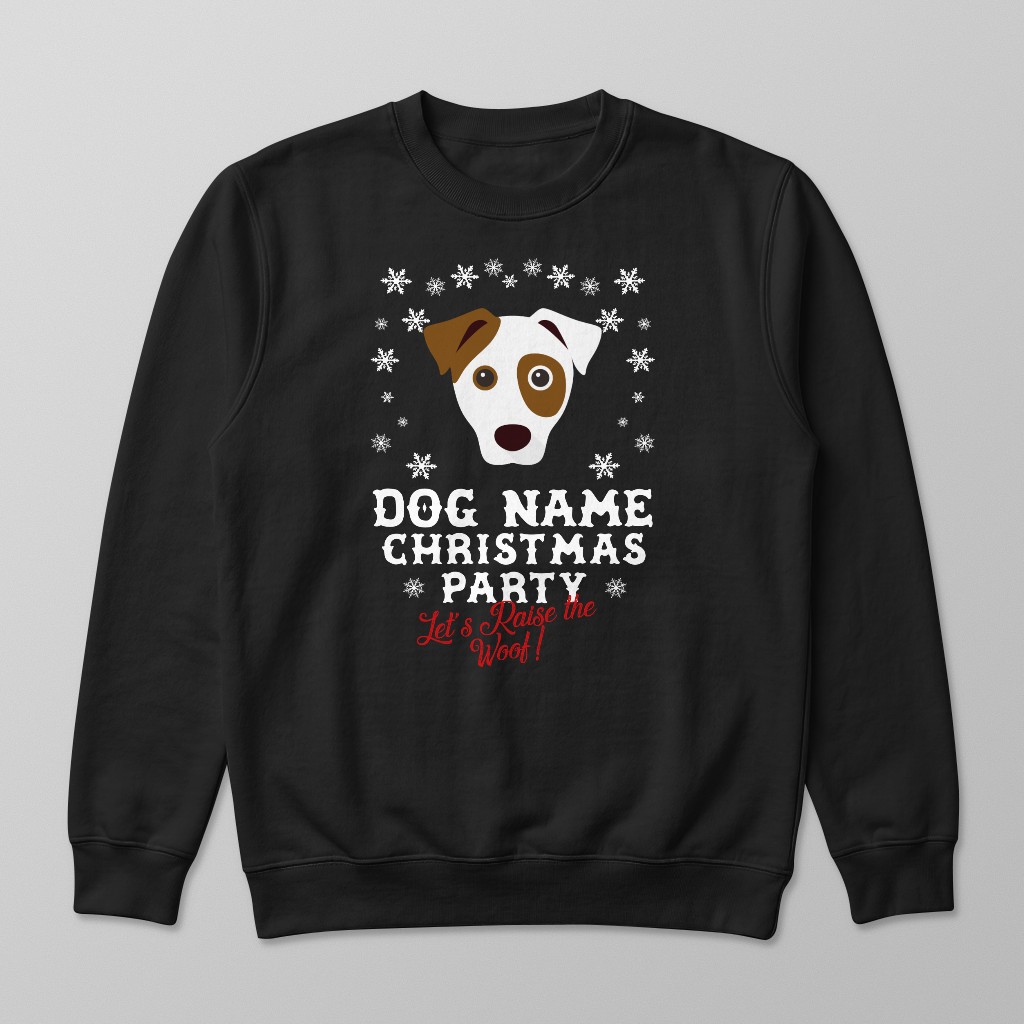 Raise the Woof: Personalised {breedFullName} Sweatshirt