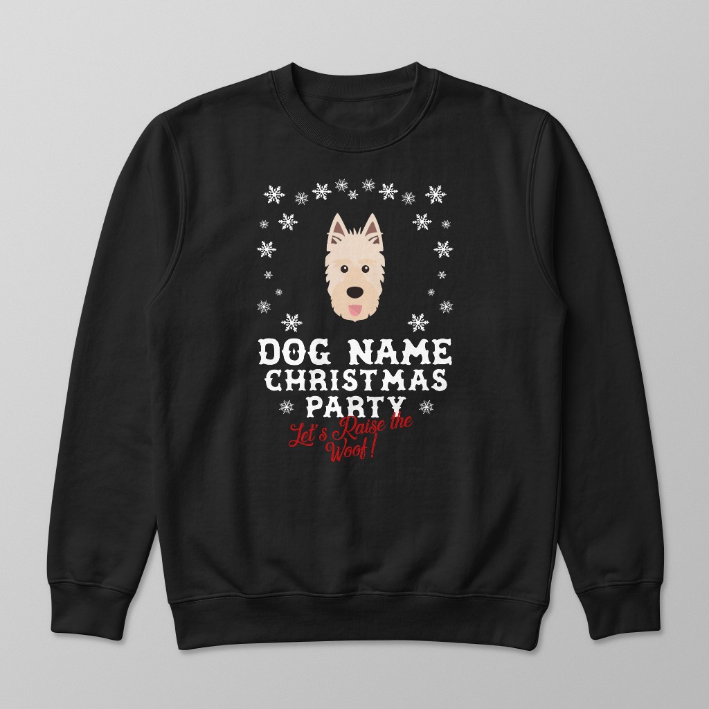 Raise the Woof: Personalised {breedFullName} Sweatshirt