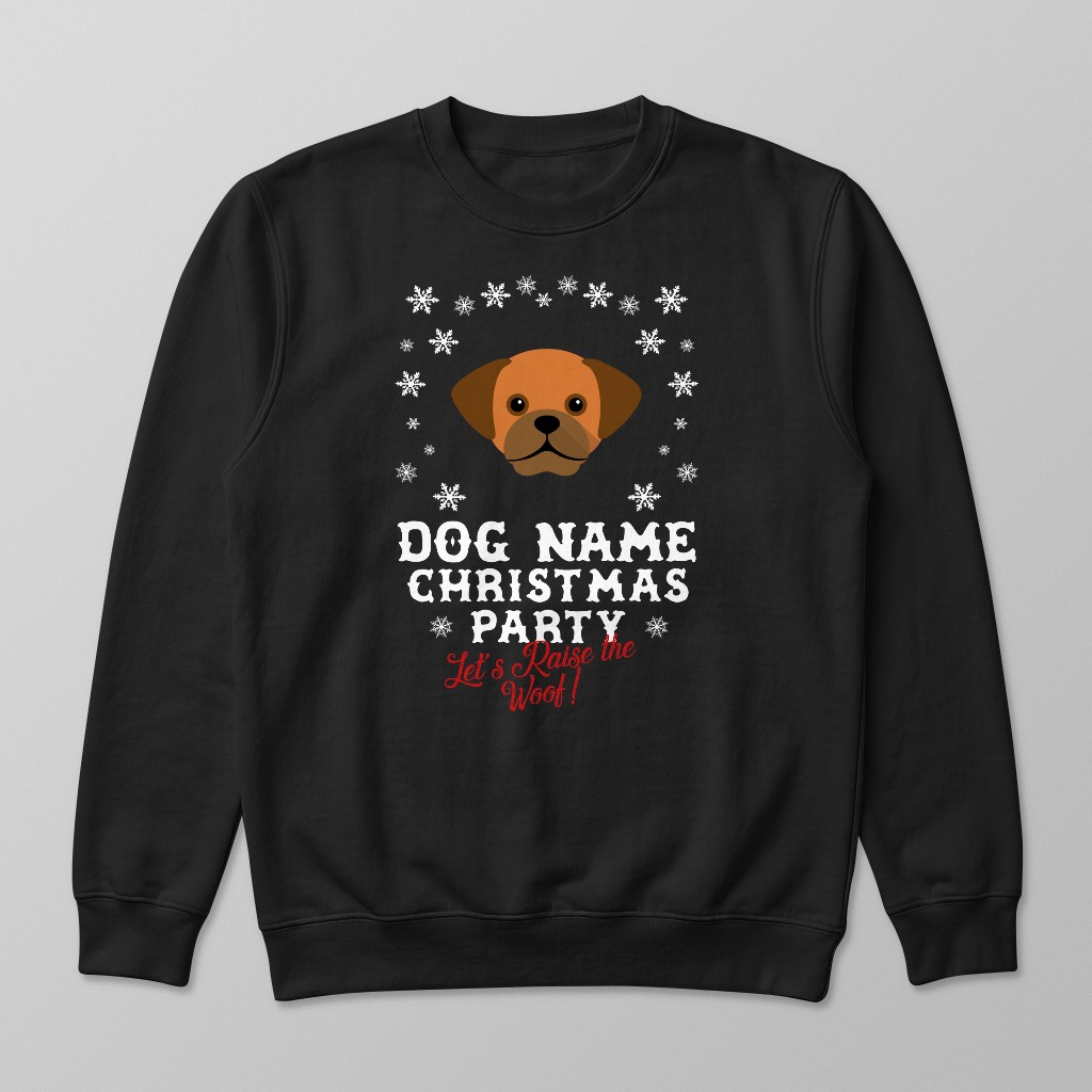 Raise the Woof: Personalised {breedFullName} Sweatshirt