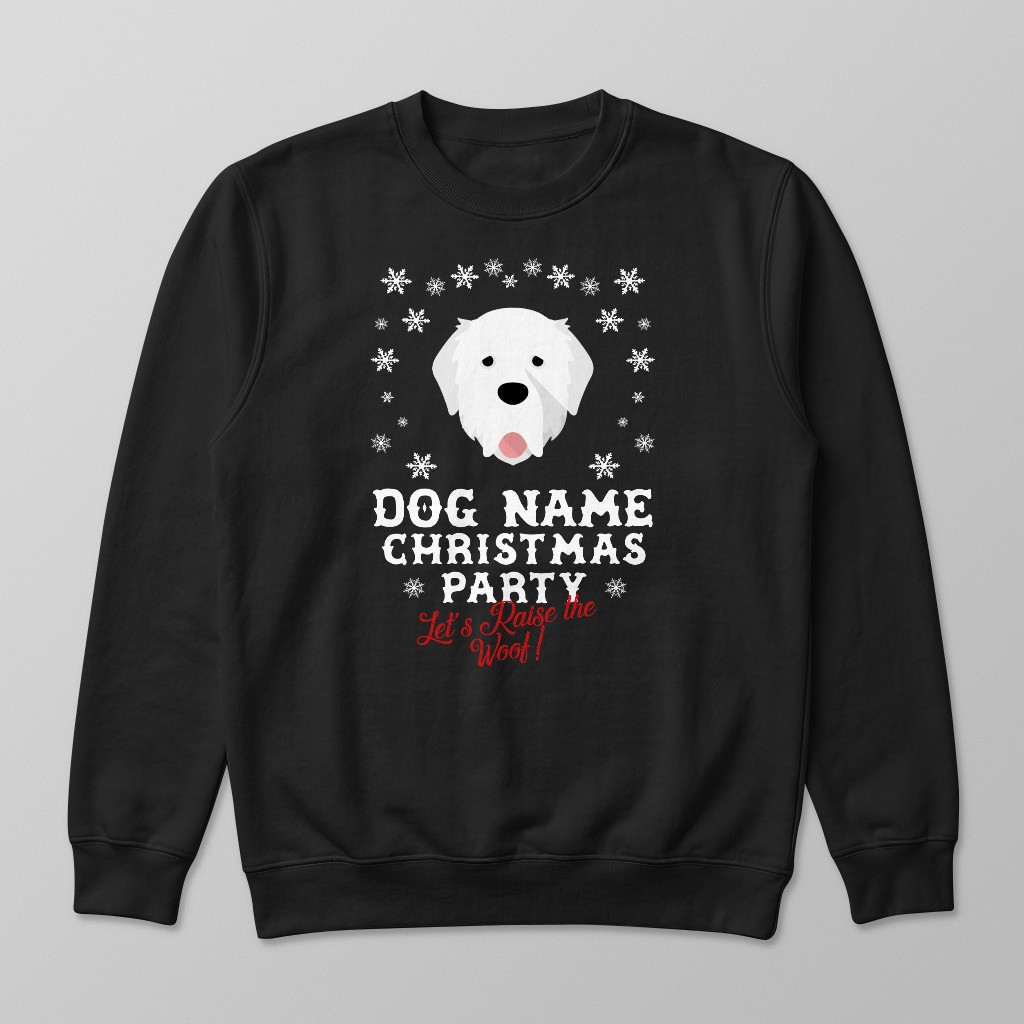 Raise the Woof: Personalised {breedFullName} Sweatshirt