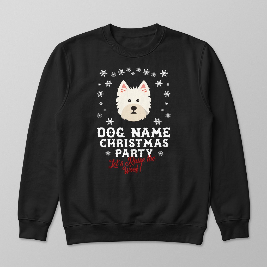 Raise the Woof: Personalised {breedFullName} Sweatshirt