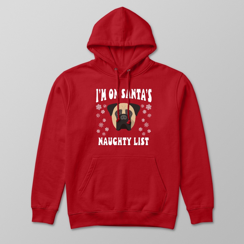Santa's Naughty List: Personalised {breedFullName} Hoodie