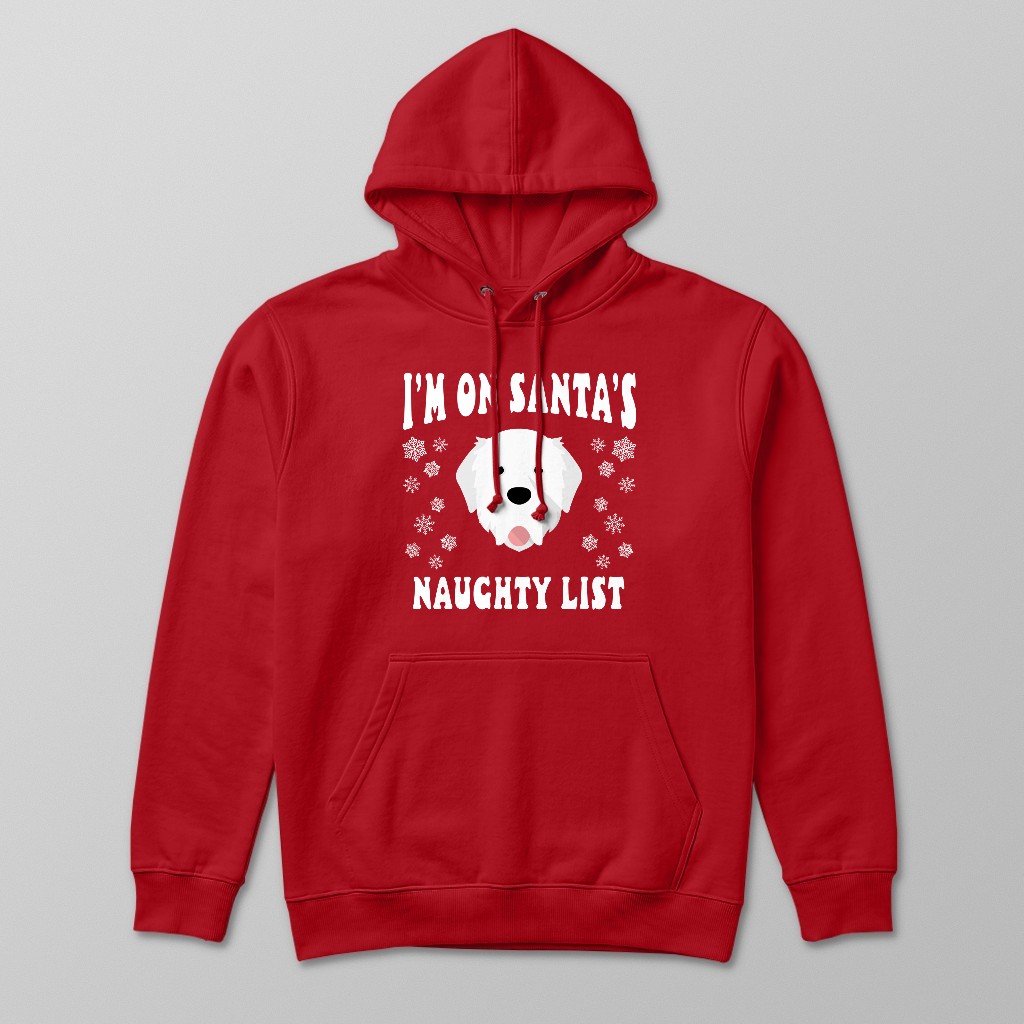 Santa's Naughty List: Personalised {breedFullName} Hoodie