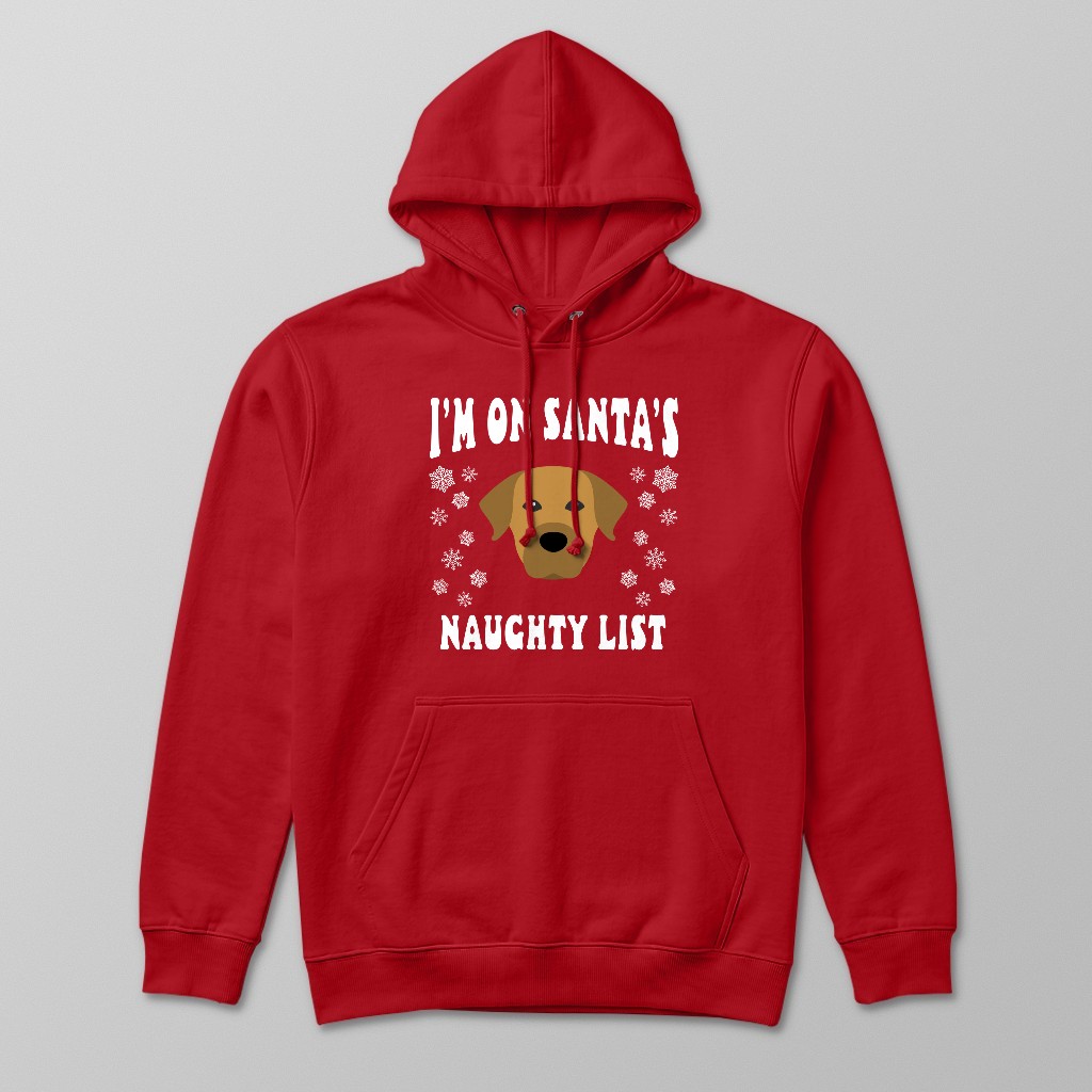 Santa's Naughty List: Personalised {breedFullName} Hoodie