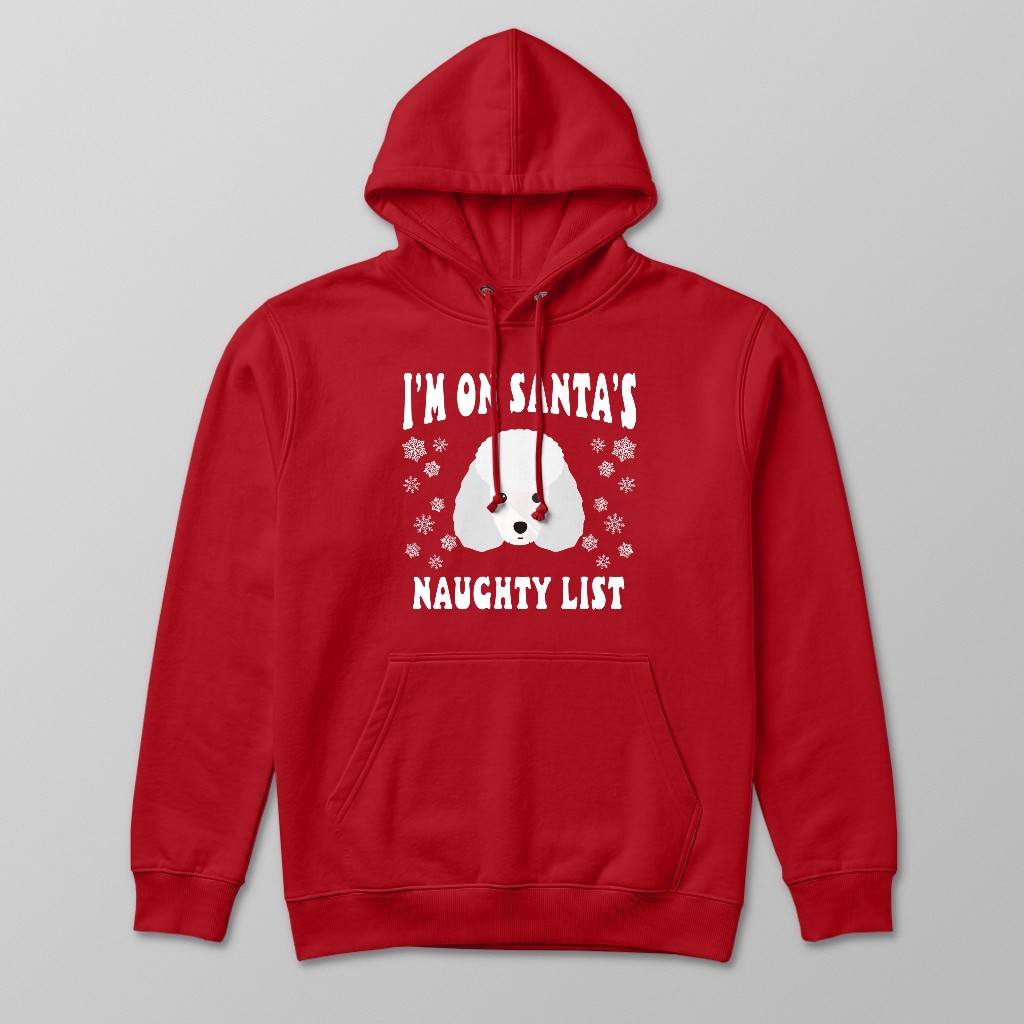 Santa's Naughty List: Personalized {breedFullName} Hoodie