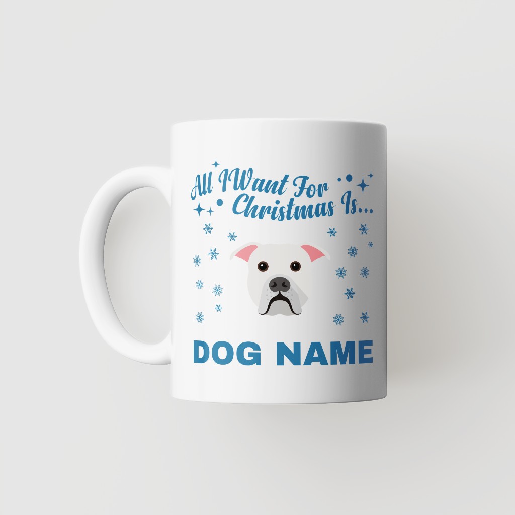 Santa's Naughty List: Personalized {breedFullName} Mug