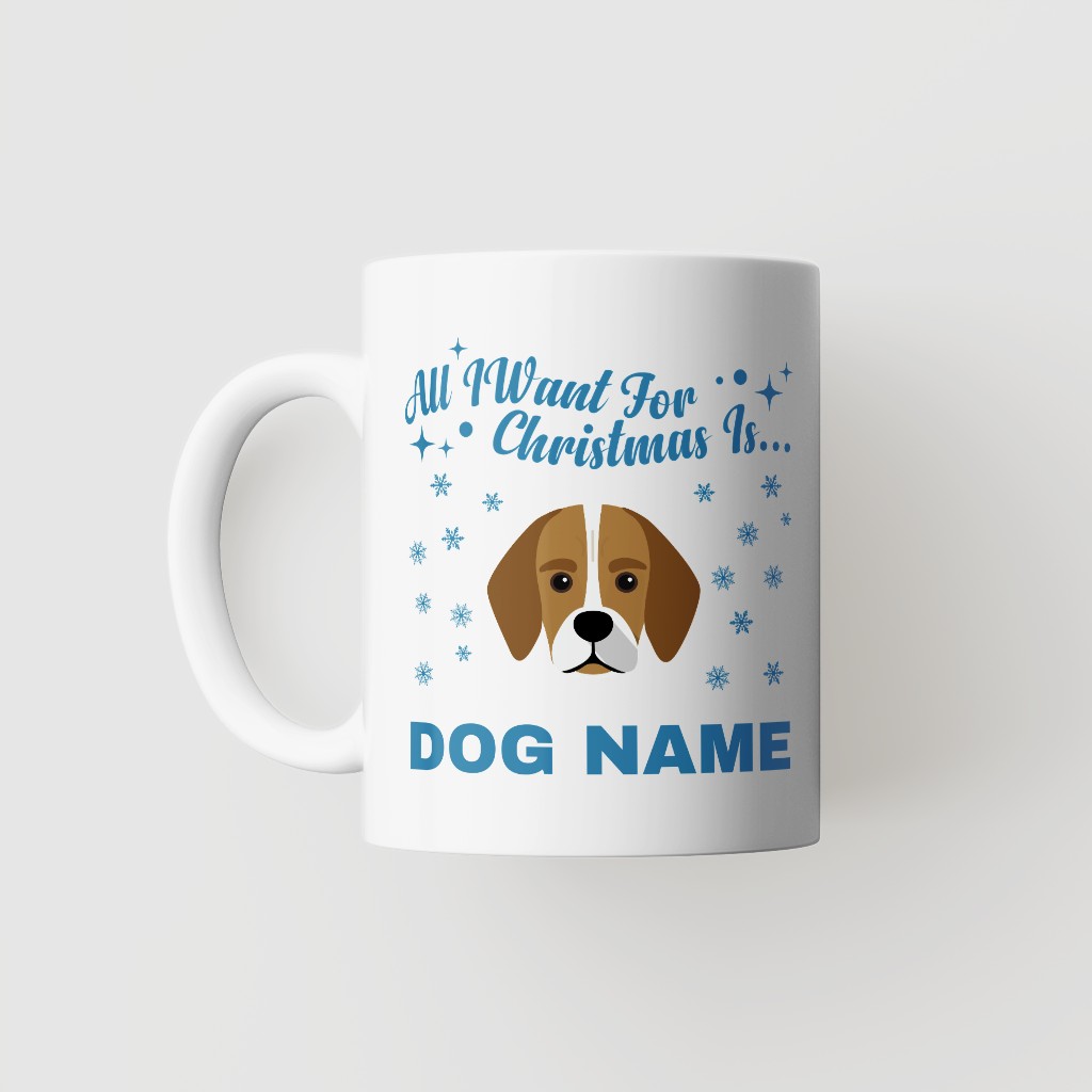 Santa's Naughty List: Personalised {breedFullName} Mug