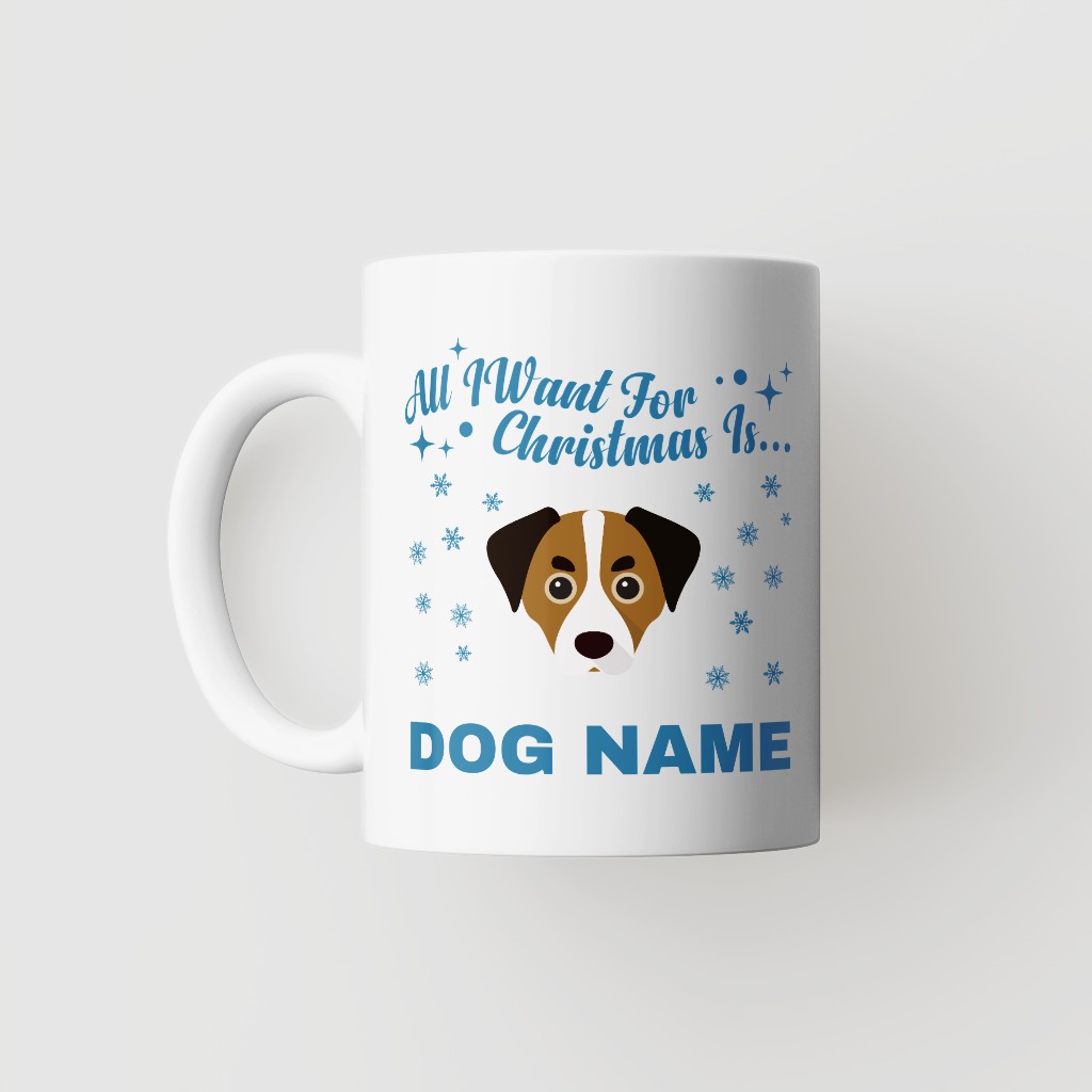 Santa's Naughty List: Personalized {breedFullName} Mug