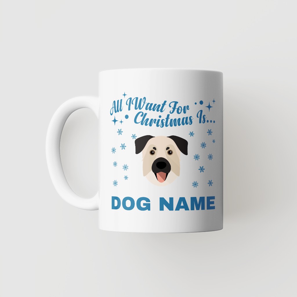 Santa's Naughty List: Personalised {breedFullName} Mug
