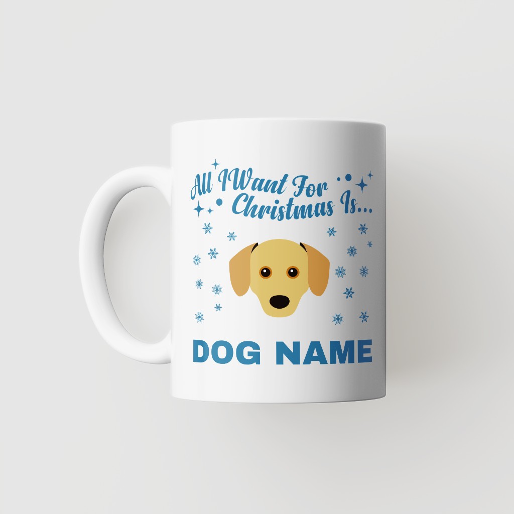 Santa's Naughty List: Personalized {breedFullName} Mug