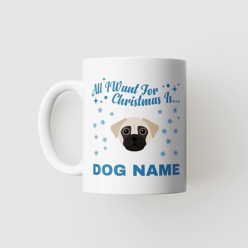 Santa's Naughty List: Personalised {breedFullName} Mug