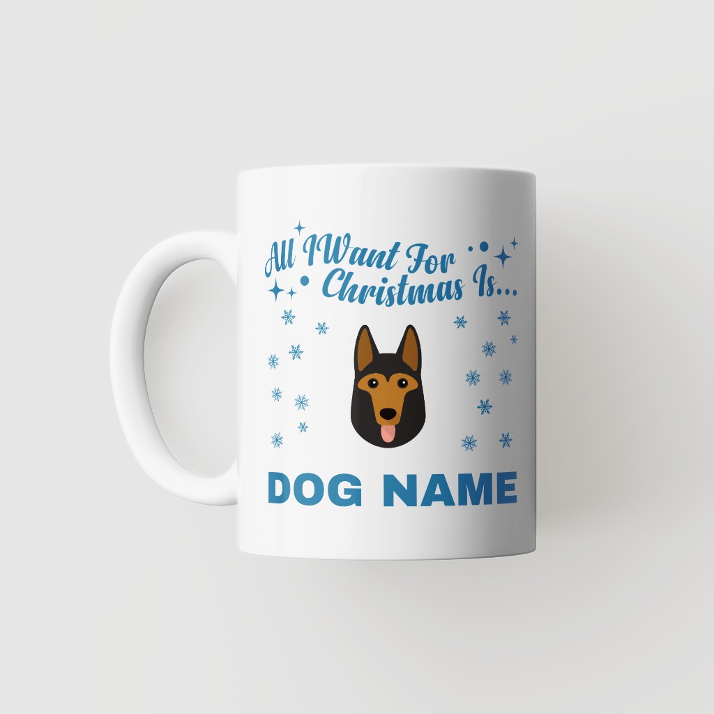 Santa's Naughty List: Personalised {breedFullName} Mug
