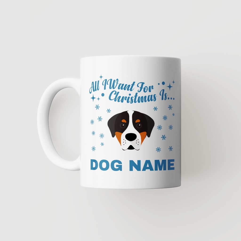 Santa's Naughty List: Personalised {breedFullName} Mug