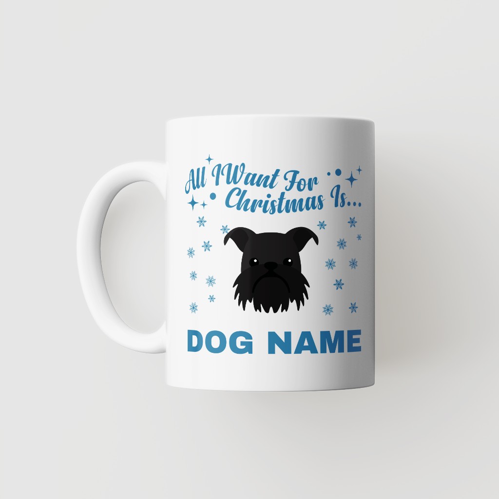 Santa's Naughty List: Personalised {breedFullName} Mug