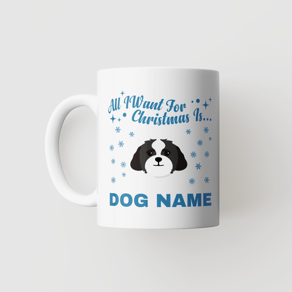 Santa's Naughty List: Personalised {breedFullName} Mug