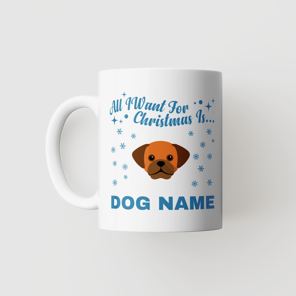 Santa's Naughty List: Personalised {breedFullName} Mug