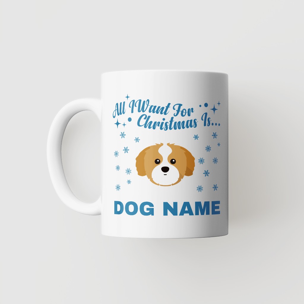 Santa's Naughty List: Personalised {breedFullName} Mug
