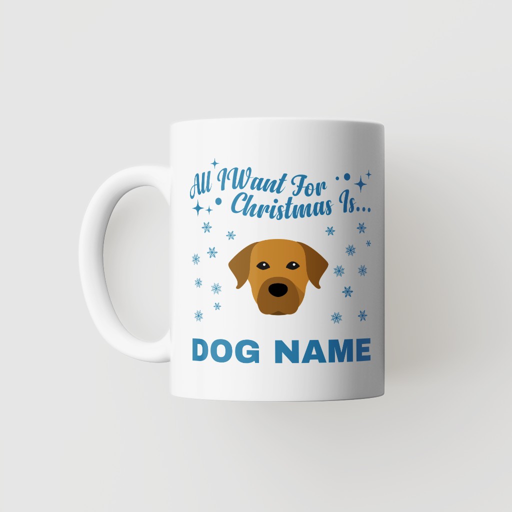 Santa's Naughty List: Personalised {breedFullName} Mug