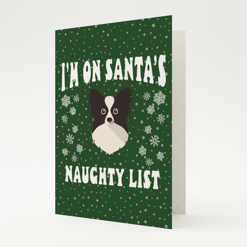 Santa's Naughty List: Personalised {breedFullName} Card