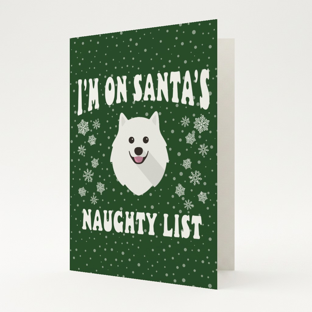Santa's Naughty List: Personalised {breedFullName} Card