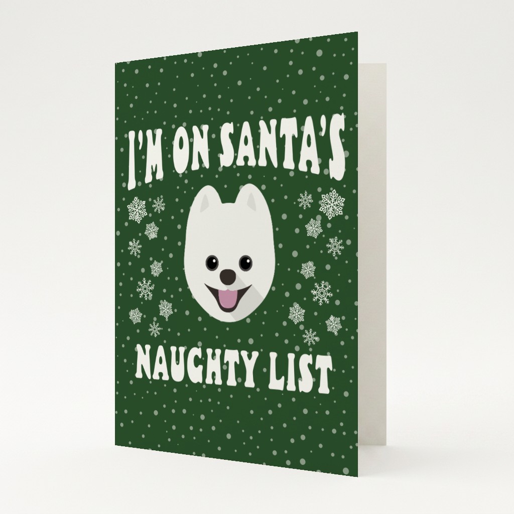Santa's Naughty List: Personalised {breedFullName} Card