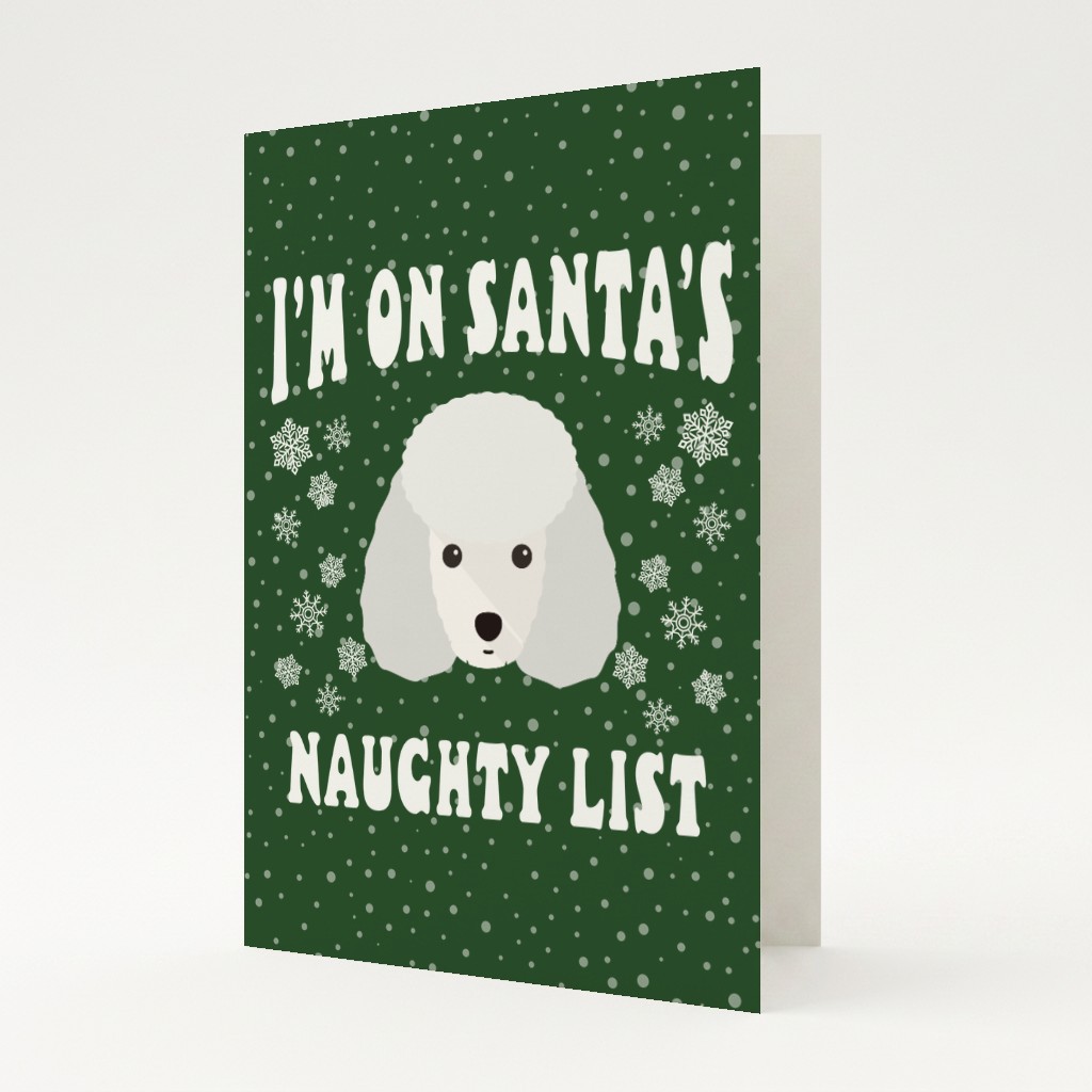 Santa's Naughty List: Personalized {breedFullName} Card