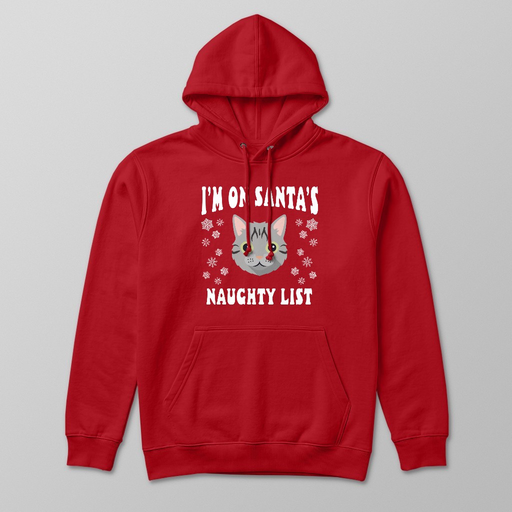 Santa's Naughty List: Personalised {breedFullName} Hoodie