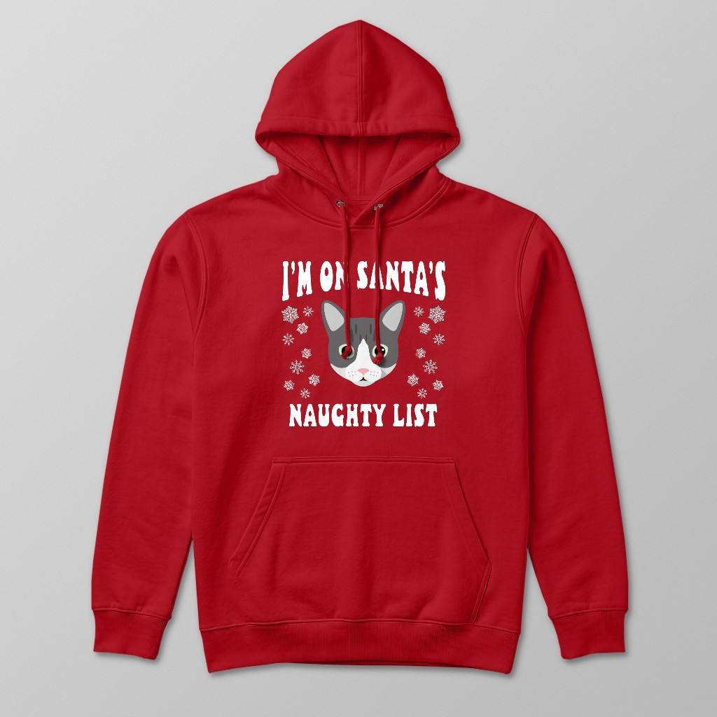 Santa's Naughty List: Personalised {breedFullName} Hoodie
