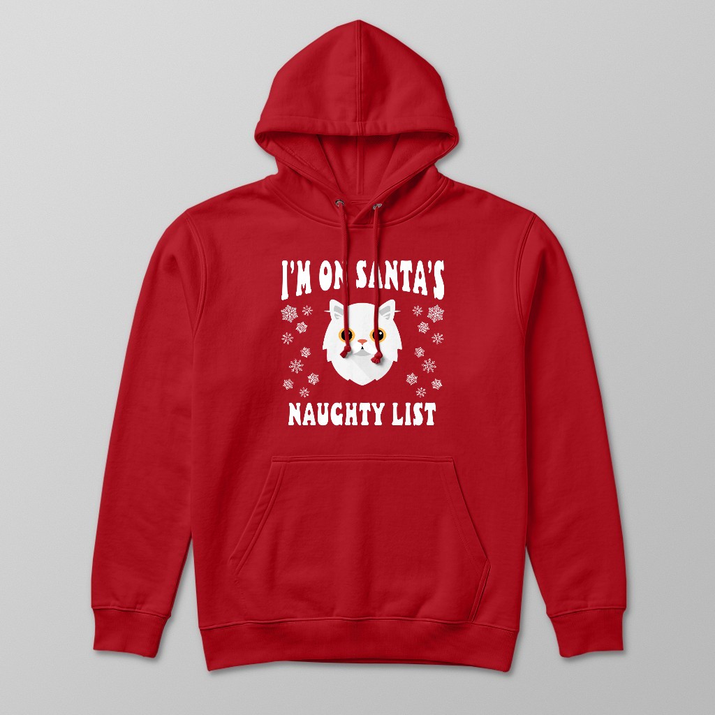 Santa's Naughty List: Personalised {breedFullName} Hoodie