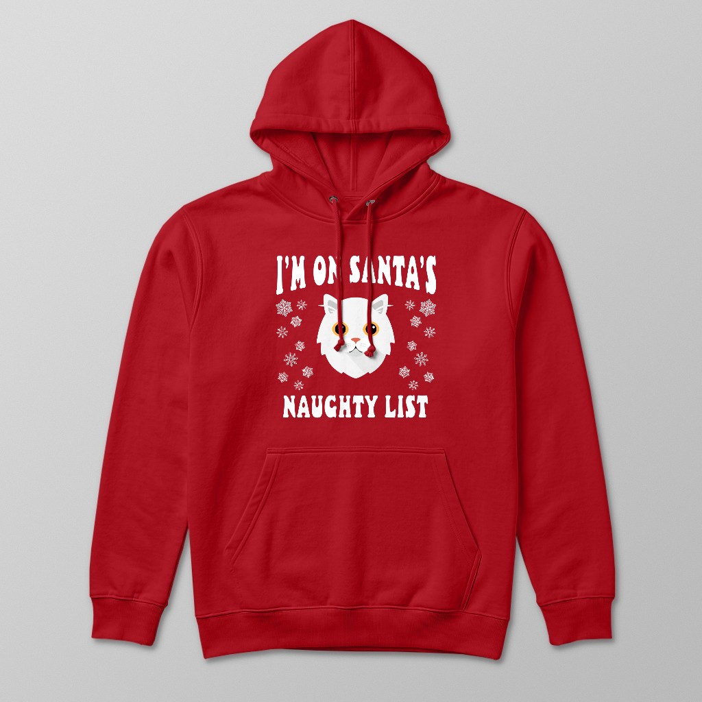 Santa's Naughty List: Personalised {breedFullName} Hoodie
