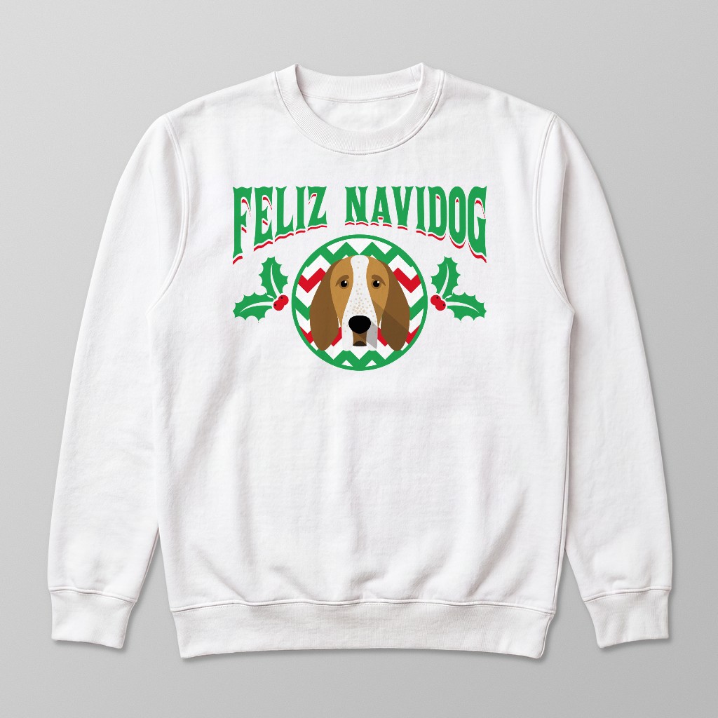 Feliz Navidog: Personalised {breedFullName} Sweatshirt
