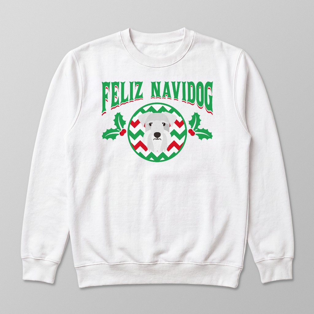 Feliz Navidog: Personalised {breedFullName} Sweatshirt
