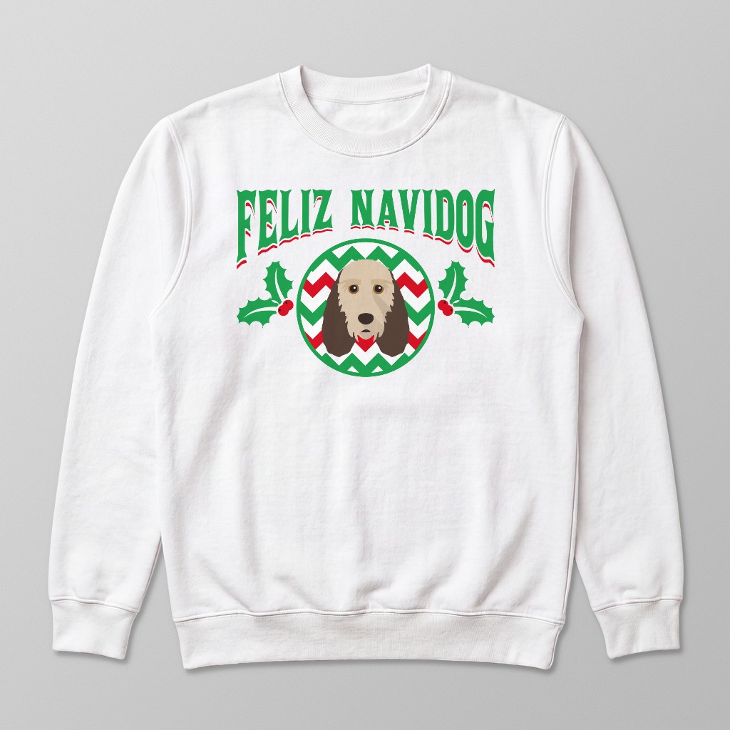 Feliz Navidog: Personalised {breedFullName} Sweatshirt