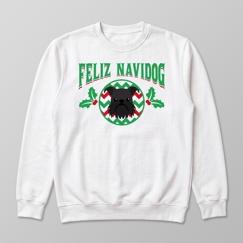 Feliz Navidog: Personalised {breedFullName} Sweatshirt