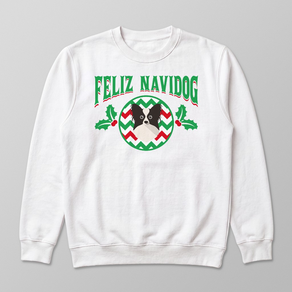 Feliz Navidog: Personalised {breedFullName} Sweatshirt