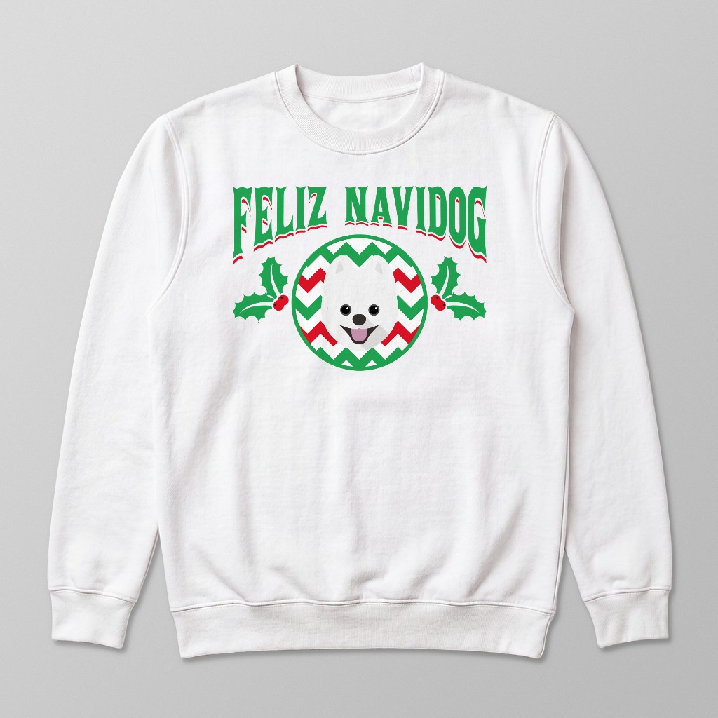 Feliz Navidog: Personalised {breedFullName} Sweatshirt