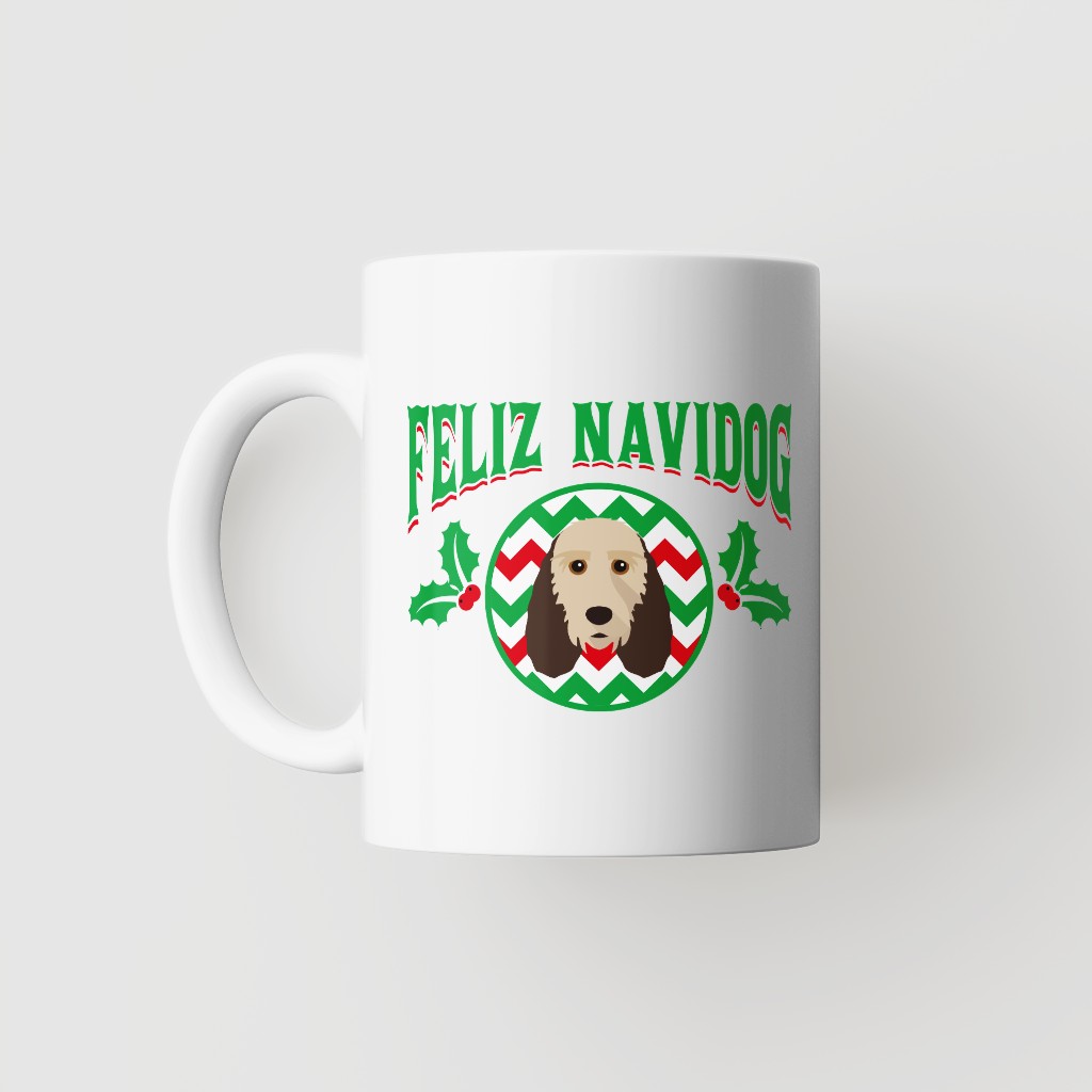 Feliz Navidog: Personalised {breedFullName} Mug