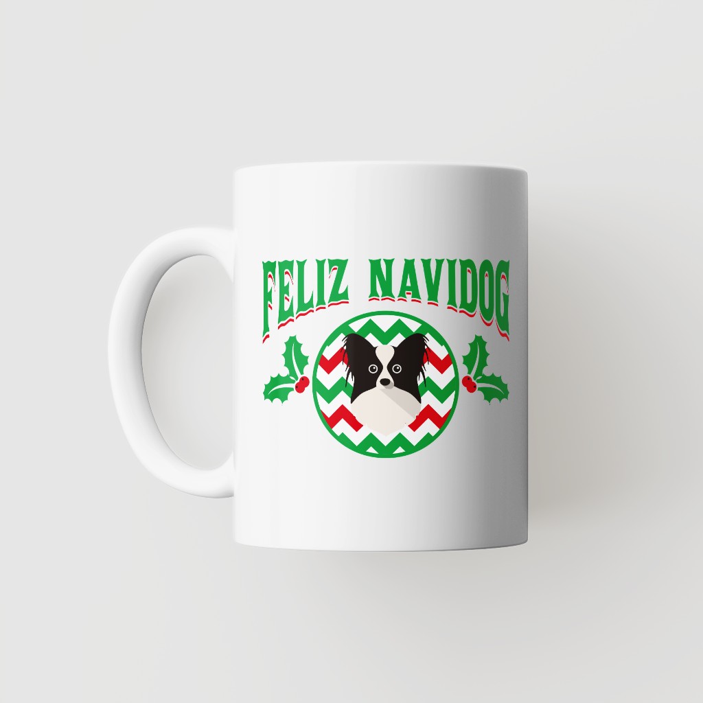 Feliz Navidog: Personalised {breedFullName} Mug