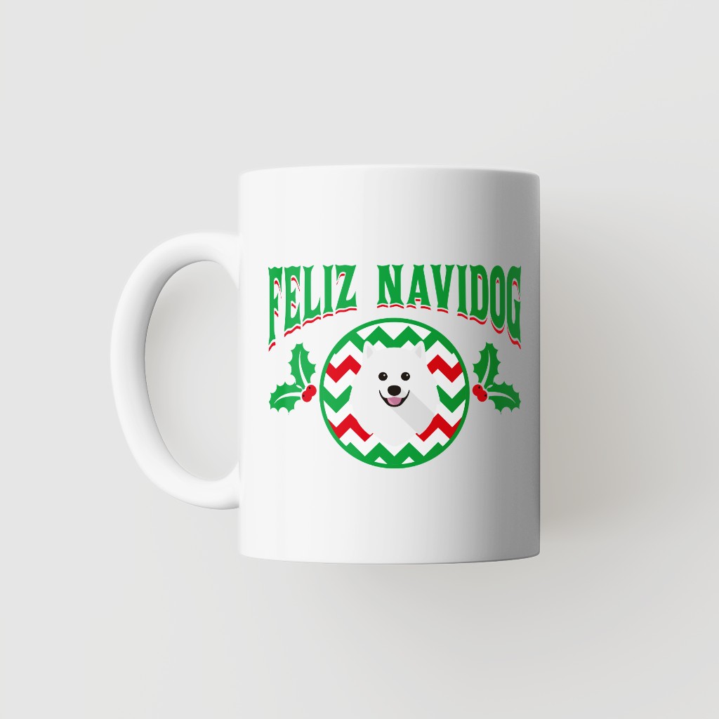 Feliz Navidog: Personalised {breedFullName} Mug