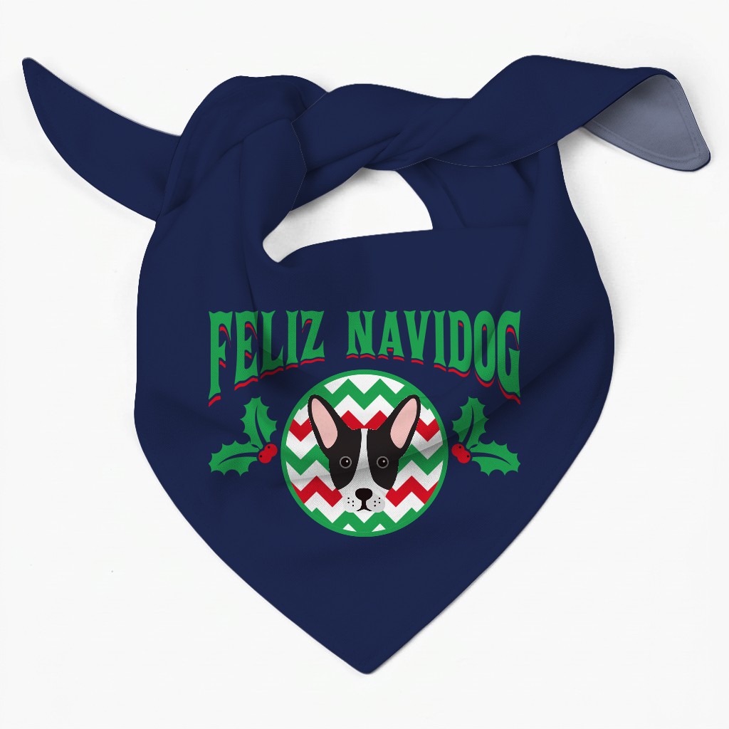 Feliz Navidog: Personalised {breedFullName} Bandana