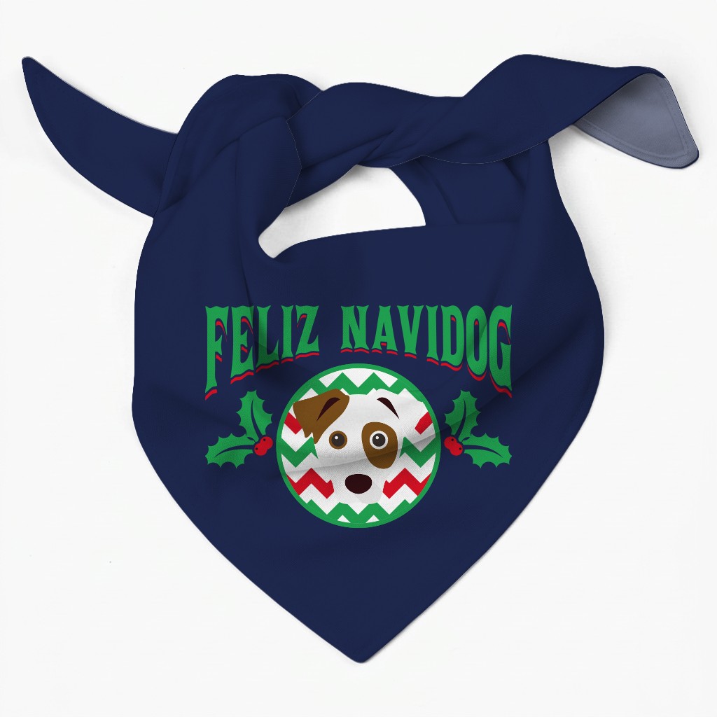 Feliz Navidog: Personalised {breedFullName} Bandana