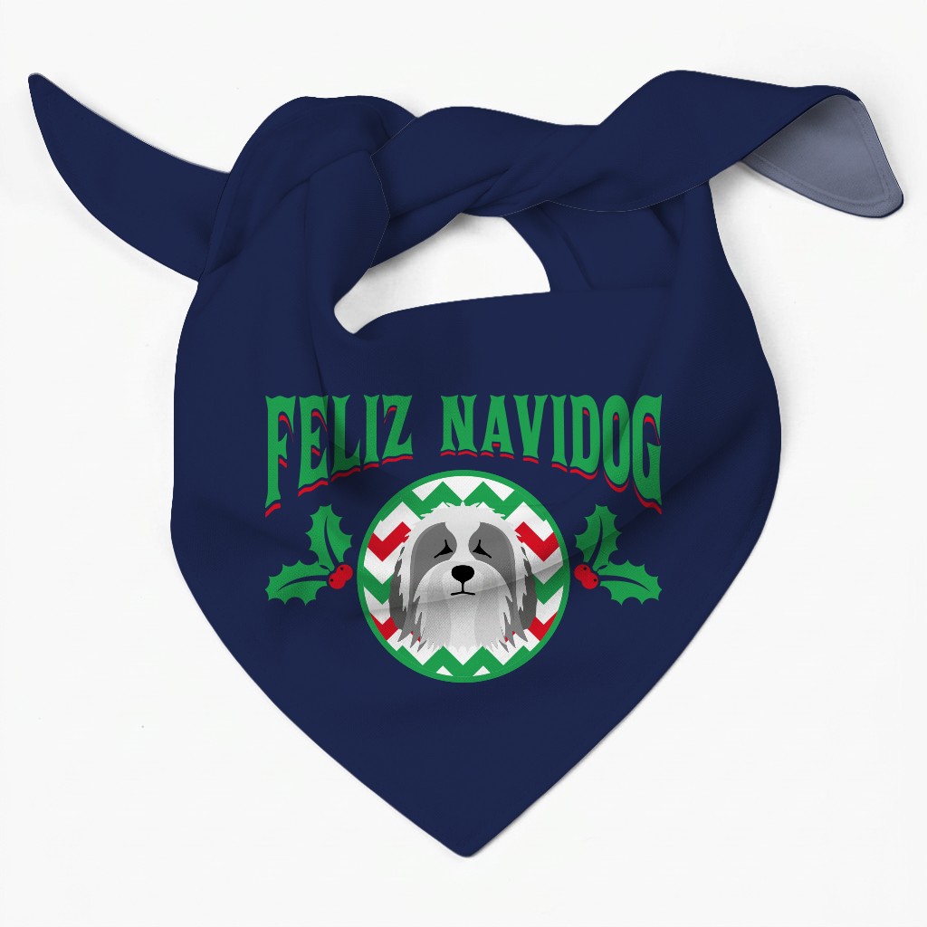Feliz Navidog: Personalized {breedFullName} Bandana