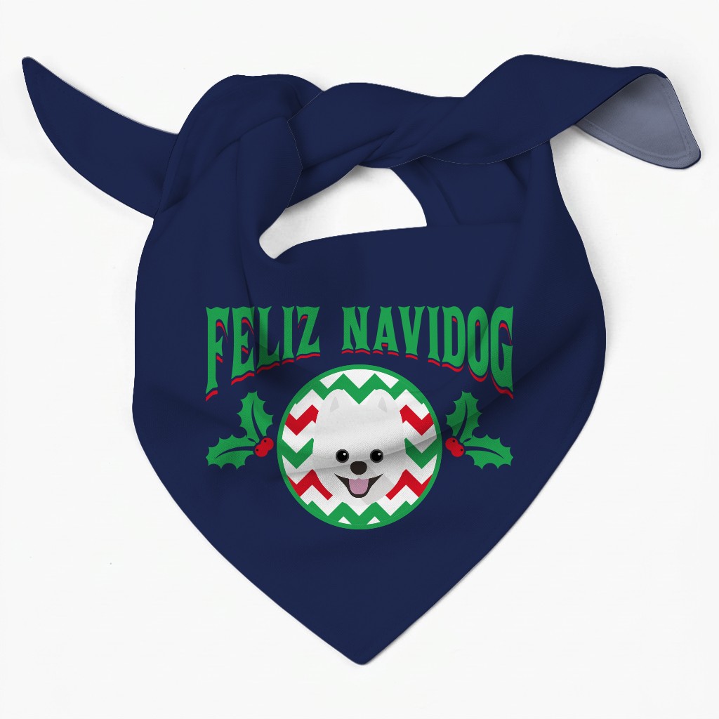 Feliz Navidog: Personalised {breedFullName} Bandana