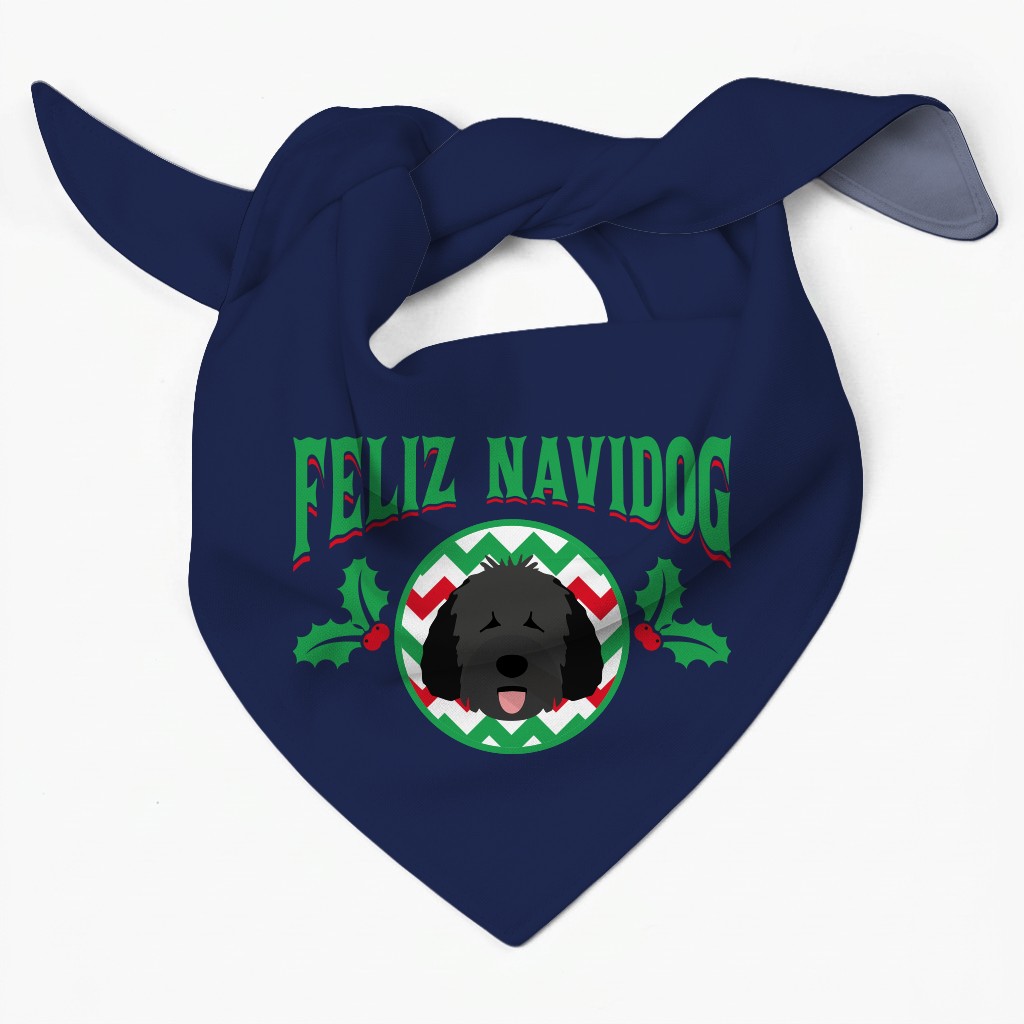 Feliz Navidog: Personalised {breedFullName} Bandana