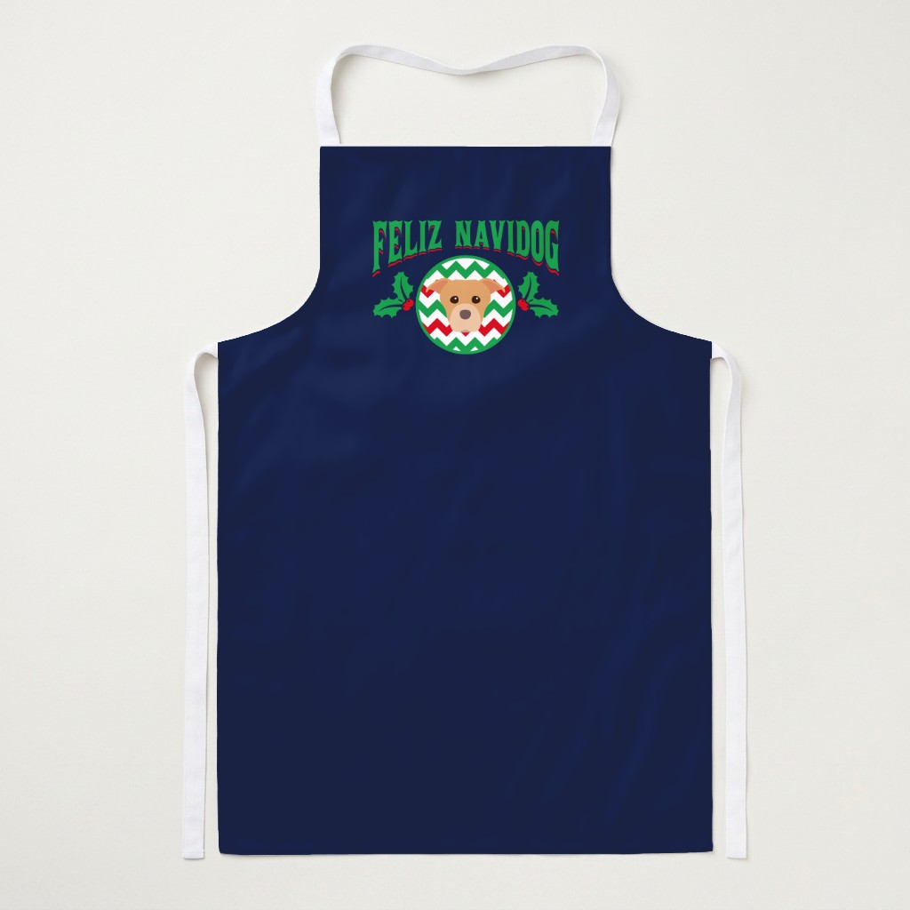 Feliz Navidog: Personalised {breedFullName} Apron